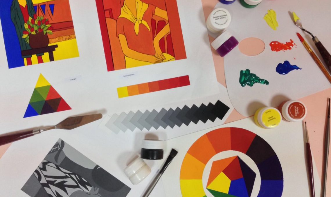 Colour Harmony in Fine and Visual Arts